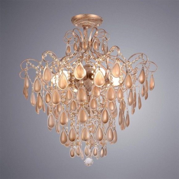 Светильник потолочный Silvia a3703pl-10ga Arte Lamp