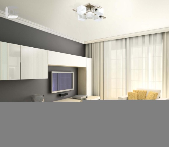 Потолочная люстра De Markt Тетро 673012005