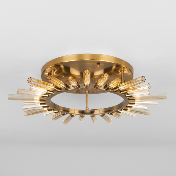 Потолочная люстра со стеклянными плафонами 561 Потолочная люстра со стеклянными плафонами 561