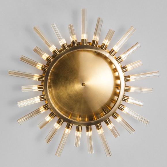 Потолочная люстра со стеклянными плафонами 561 Потолочная люстра со стеклянными плафонами 561