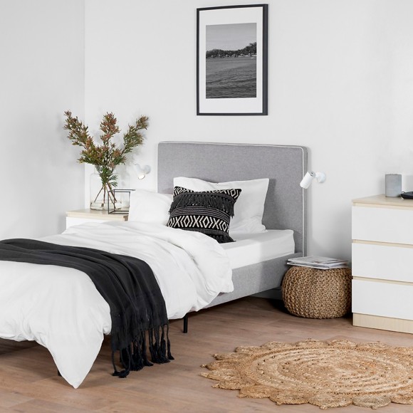 Настенный светодиодный светильник с поворотным плафоном Rutero GU10 SW белый (MRL 1003)