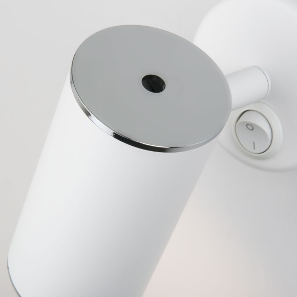 Настенный светодиодный светильник с поворотным плафоном Rutero GU10 SW белый (MRL 1003)