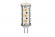 Лампа светодиодная Paulmann Штифт 2.5Вт 170Лм 2700К G4 12В Прозрачный 15х15х42мм Не димм 28276