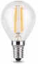 Лампа светодиодная филаментная E14 7W 2700К прозрачная 105801107