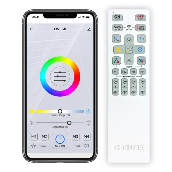 CL703A60G Старлайт Хром Смарт RGB Св-к CL703A60G Старлайт Хром Смарт RGB Св-к