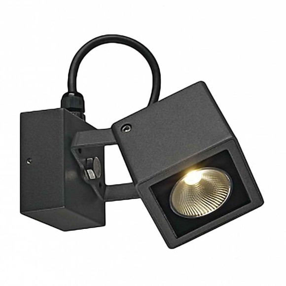Уличный светильник Nautilus Square LED Wl 9Вт, 3000K, 520lm, 55°, антрацит 231045
