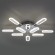 Потолочный светодиодный светильник 90148/10 хром