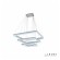 Подвесная люстра iLedex D0319-3 (400x600x800) WH