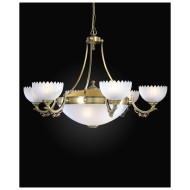 Подвесная люстра Reccagni Angelo L 3030/6+3 Подвесная люстра Reccagni Angelo L 3030/6+3