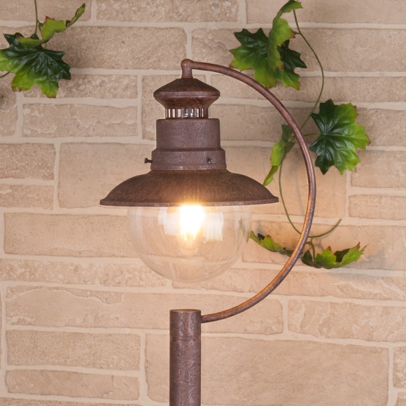 Talli F брауни уличный светильник на столбе IP44 GL 3002F Elektrostandard