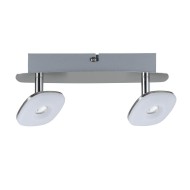 66651 Spotlight Squarelense 2x5W Ni 230V Mt/Ac 66651 Spotlight Squarelense 2x5W Ni 230V Mt/Ac