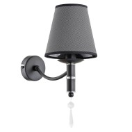Бра Alfa Abil Black Silver 22960 Бра Alfa Abil Black Silver 22960
