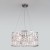Подвесная хрустальная люстра 10116/5 хром/прозрачный хрусталь Strotskis