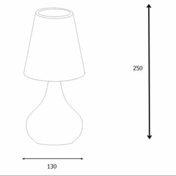 Настольная лампа Lucide Isla 34500/81/41 Настольная лампа Lucide Isla 34500/81/41