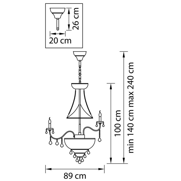 lightstar 700294 Чертёж