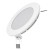 Светодиодный встраиваемый светильник Gauss ультратонкий круглый IP20 6W 2700K 1/20