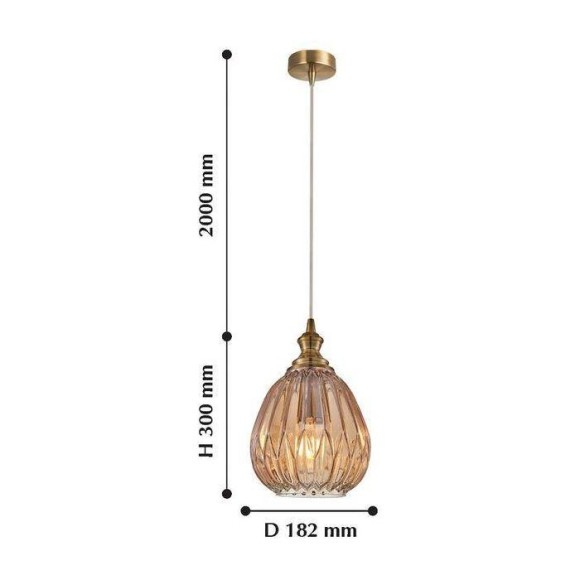 Подвесной светильник Favourite Corruga 2188-1P Подвесной светильник Favourite Corruga 2188-1P