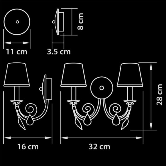 Бра Lightstar Modesto 781620