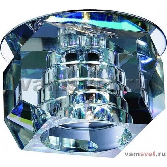 Декоративный встраиваемый неповоротный светильник Vetro 369300 Novotech