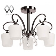 Люстра на штанге с хрусталём Блеск MW-Light 315011205