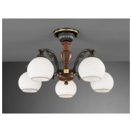 Потолочная люстра Reccagni Angelo PL 8630/5 Потолочная люстра Reccagni Angelo PL 8630/5