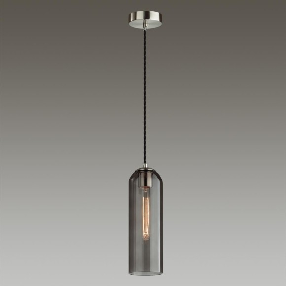 4805/1 PENDANT ODL21 291 никель/дымчатый Подвес E27 1*60W VOSTI 4805/1 PENDANT ODL21 291 никель/дымчатый Подвес E27 1*60W VOSTI