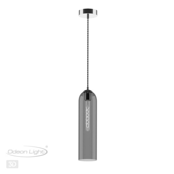 4805/1 PENDANT ODL21 291 никель/дымчатый Подвес E27 1*60W VOSTI 4805/1 PENDANT ODL21 291 никель/дымчатый Подвес E27 1*60W VOSTI