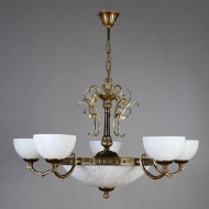 Подвесная люстра Ambiente Seville 02140/5 PB Подвесная люстра Ambiente Seville 02140/5 PB