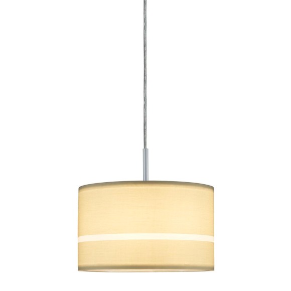 60325 Абажур DecoSystems Schirm Ribbon 50W Gelb Stoff