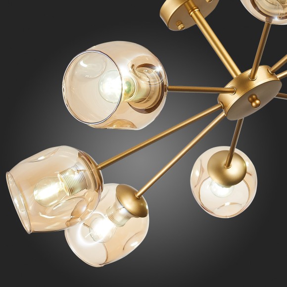 Люстра потолочная PALLO sle155412-08 EVOLUCE