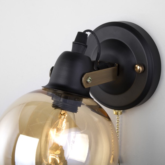 Бра в стиле лофт 70119/1 черный