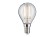 Лампа филаментная Paulmann Капля 2.5Вт 250лм 2700К Е14 230В Прозрачный Набор 2шт. 28476