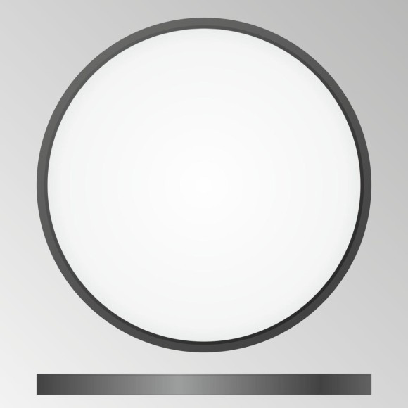 CL738321V Бейсик Черный Св-к Накл. LED 32W*Мульти