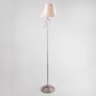 Классический торшер с абажуром 01023/1 серебро Классический торшер с абажуром 01023/1 серебро