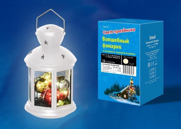 Переносной светодиодный фонарь Uniel (UL-00002310) 120х200 ULD-L1220-012/TTB/WW White