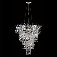 Подвесная люстра Crystal Lux Romeo SP10 Chrome D600 Подвесная люстра Crystal Lux Romeo SP10 Chrome D600