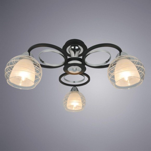 Люстра Ginevra a1604pl-3bk Arte Lamp