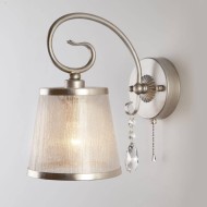 Бра с абажуром 60065/1 серебро Бра с абажуром 60065/1 серебро