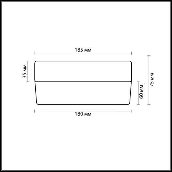 Настенно-потолочный светильник Presto 2405/1C Odeon Light Настенно-потолочный светильник Presto 2405/1C Odeon Light