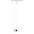 95458 Светильник подвесной для трековой системы URail LED Capsule II 1x6W, белый