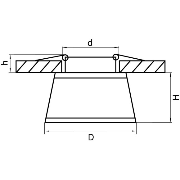 Светильник встраиваемый Lightstar Maturo 072174 Светильник встраиваемый Lightstar Maturo 072174