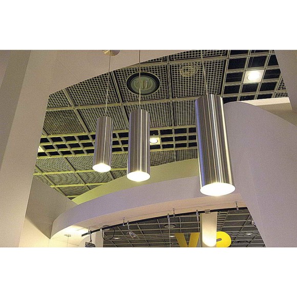 Светильник подвесной Enola алюминий 149385 Светильник подвесной Enola алюминий 149385