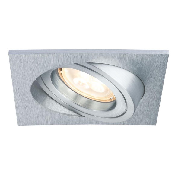 92619 Светильники комплект  Prem.EBL Drilled eck schw.LED 3x4W GU10