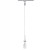 95010 Светильник подвесной URail Deco ESL Pendel 1x7W GU10 chr-m