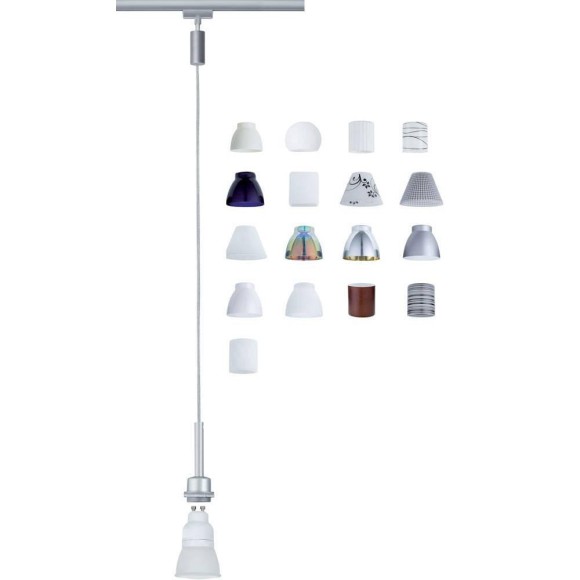 95010 Светильник подвесной URail Deco ESL Pendel 1x7W GU10 chr-m