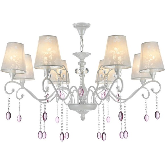 Подвесная люстра Freya Adelaide FR2306-PL-08-W Подвесная люстра Freya Adelaide FR2306-PL-08-W