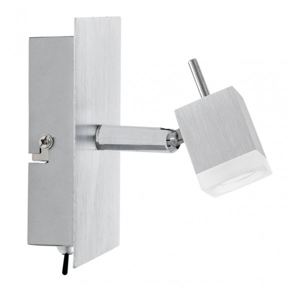 60118 Св-к QuadLED 1x3W, 230V/12V,  алюм, тертый         