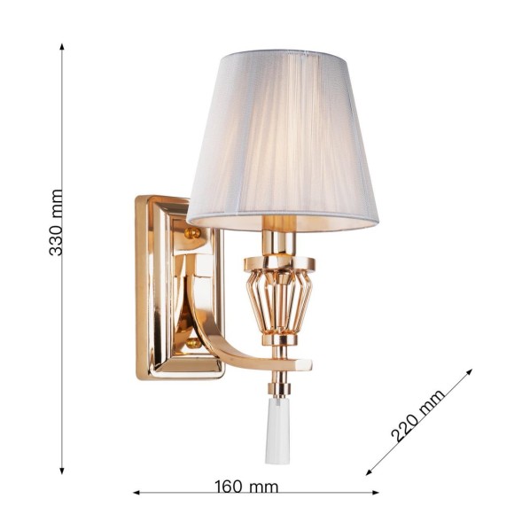 Настенный светильник 2690-1W Sade Favourite Настенный светильник 2690-1W Sade Favourite