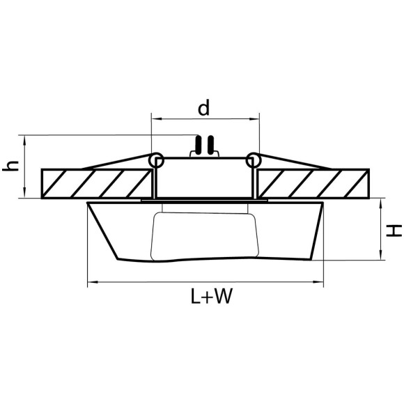 Светильник точечный встраиваемый декоративный Lightstar Flutto 006430 Светильник точечный встраиваемый декоративный Lightstar Flutto 006430