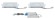 92710 Светильник PremLED Panel 2x7W Ws